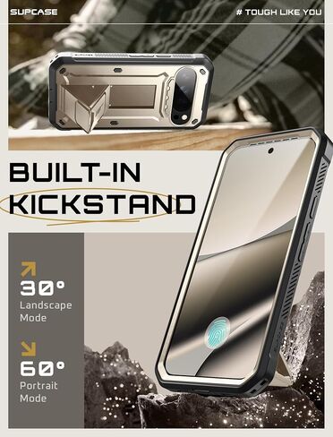 Supcase لـ Google Pixel 10 Pro XL Case مع واقي الشاشة (Unicorn Beetle Pro) ، [Stand-in Stand & Belt-Clip] in Kuwait