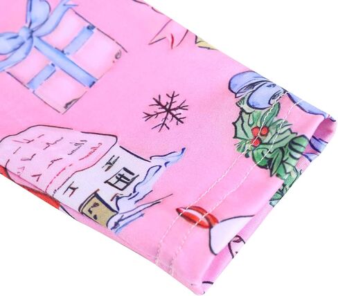Toddler Girl Christmas Dress Snowman Christmas Trees Truck Plaid Reindeer Santa Claus Winter Knee Length Dress 2-8Y in Saudi Arabia