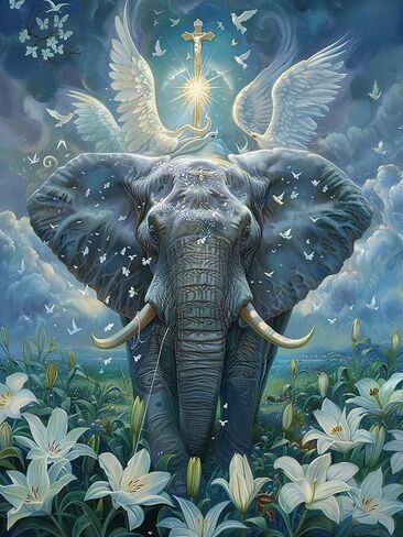 Ginfonr DIY 5D Diamond Art Kits for Adults, African Diamond Painting for Adults, Diamond Art Butterfly Full Drill, Diamond Art Kits Embroidery Rhinestone Craft for Home Wall Decor 12 * 16 Inch in Kuwait