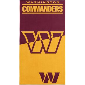 Northwest NFL Washington Commanders Microfiber Beach Towel, 30 x 60 Inches – Quick Dry, Sand Resistant, Lightweight, Highly Absorbent, Incisor Design in Kuwait