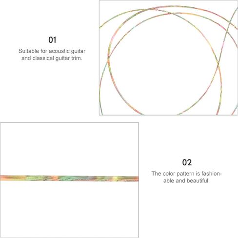 Stylish Abs Plastic Guitar Binding Purfling Strip for Acoustic Classical Guitar Edge Protection and Decorative Trim Replacement in Saudi Arabia