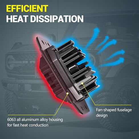 2PCS فلوش جبل LED القرون أضواء، LED بقعة ضوء دافق قبالة الطريق القيادة ضوء للماء أضواء العمل مكعب عكس مصباح لشاحنة لUTV لقارب ATV SUV in Kuwait