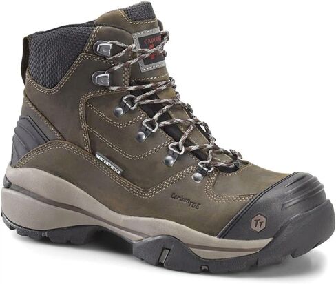 Carolina Men's CA5525 Flagstone 6Carbon Composite Toe Waterproof Hiker Dark Brown 10.5 D in Saudi Arabia