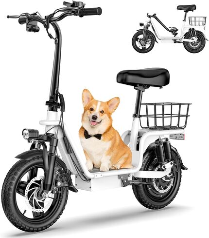 C14 Electric Scooter for Adults with Seat – High-Performance, Foldable E-Scooter with 900W Peak Power, 20MPH, 28-Mile Range, and Dual Disc Brakes,High Strength Frame,330lbs Max Load - Black in Saudi Arabia