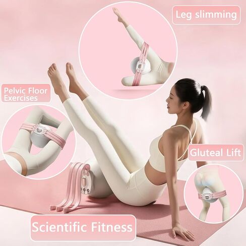 Thigh Trainer Kegel Exerciser,Pelvic Floor Muscle Trainer, Leg Slimming, Buttocks Lifting, Fitness, Powerful Stretching Without Displacement for Leg Shaping Pelvic Floor Trainer, Postpartum Training in Saudi Arabia
