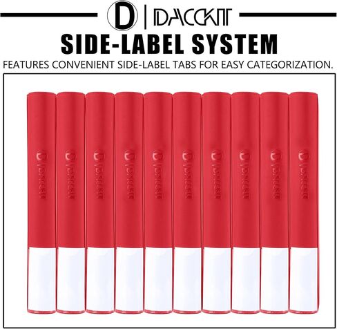 D Dacckit Braded Card Binder - PSA Binder Card Binder يناسب 90 ألواح بطاقة متدرج ، 9 لوحات بطاقة الجيب مع الأكمام المتوافقة مع PSA CGC BGS SGC Slabs （Model A ، أسود كلاسيكي） in Kuwait