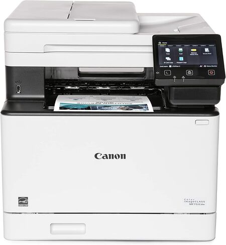 Canon Color ImageClass MF751CDW II Laser Laser Printer for Duplex Printing ، White - Multifunction Home Office ، Printer Small Office مع Copier/Scanner ، Auto Leeder ، ضمان محدود لمدة 3 سنوات ، 35 جزء في المليون in Kuwait