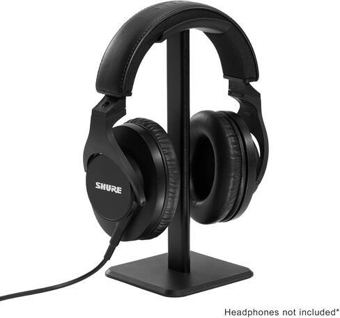 Audio-Technica ATH-M40x Professional Monitor Headphones - Black with Desktop Headphone Stand in Saudi Arabia