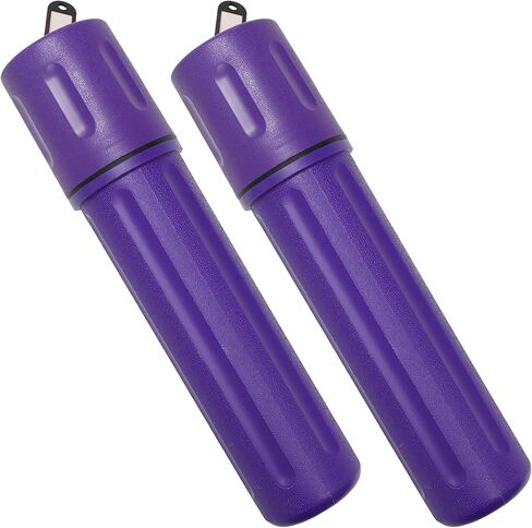 أنبوب تخزين قطب اللحام الأزرق شيطان/عصا ، 3 "× 14" ، مقاوم للماء ، محكم الهواء ، 4 عبوات ، أرجواني in Kuwait