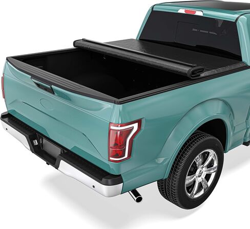 Soft Tri-Fold Truck Bed Tonneau Cover Fit for Ford F-150 F150 2004-2014 5.5 ft Bed Without Raptor Series in Saudi Arabia