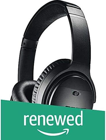 Bose Quietcomfort 35 (Series II) سماعات لاسلكية ، إلغاء الضوضاء ، مع التحكم الصوتي Alexa - Midnight Triple (متجدد) in Kuwait