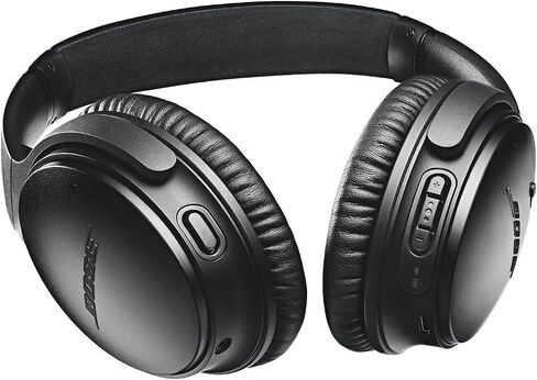 Bose Quietcomfort 35 (Series II) سماعات لاسلكية ، إلغاء الضوضاء ، مع التحكم الصوتي Alexa - Midnight Triple (متجدد) in Kuwait