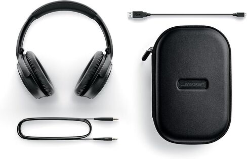 Bose Quietcomfort 35 (Series II) سماعات لاسلكية ، إلغاء الضوضاء ، مع التحكم الصوتي Alexa - Midnight Triple (متجدد) in Kuwait