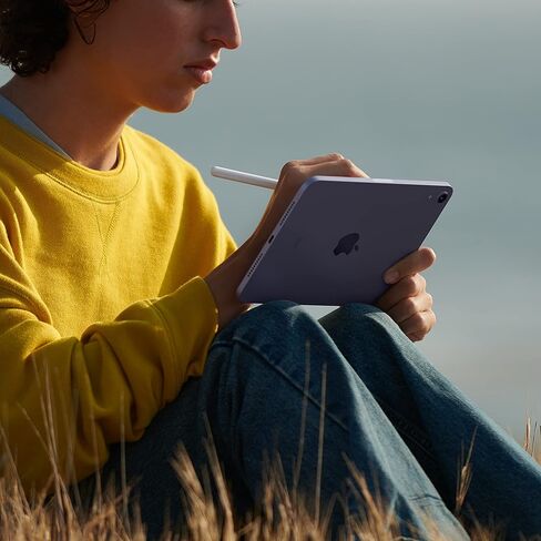 Apple 2021 iPad Mini 6 (8.3 Inch ، Wi-Fi + Cellular ، 64gb) Starlight (Premium متجدد) in Kuwait
