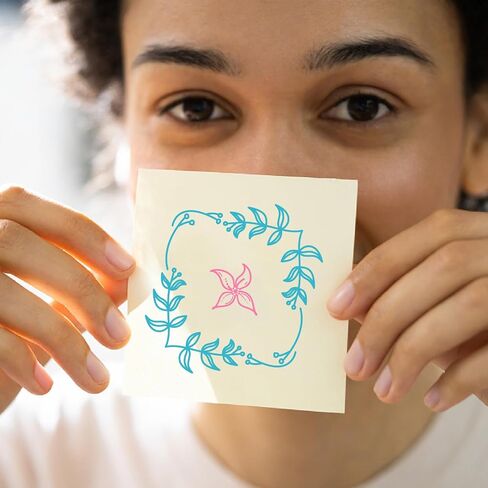 CRASPIRE Vintage Flowers Clear Stamps for Card Making Transparent Rubber Stamps Reusable Wildflowers Silicone Stamp Spring Scenery Background Crafting DIY Scrapbooking Photos Album in Saudi Arabia