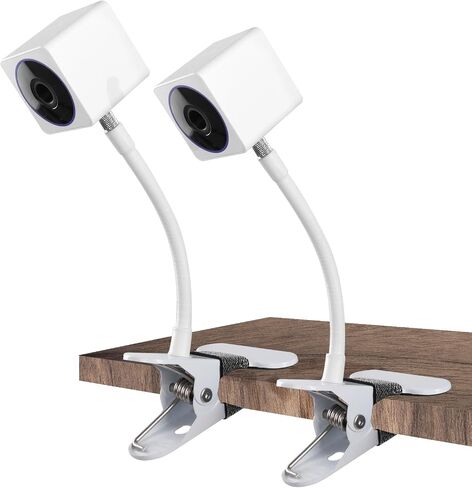 Flexible Camera Twist Mount for Wyze Cam OG/V4/V3/V3 Pro/Pan V3/Pan V2 and More 1/4'' Threaded Security Camera (17.5 Inch, 2 Pack) in Saudi Arabia