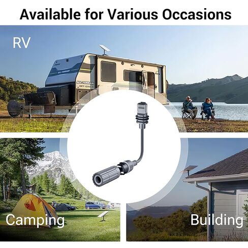 FINEANDENG starlink gen3 تمديد كابل مقاوم للماء RJ45 من الذكور إلى قابس أنثى starlink Ethernet كابل التمديد في الهواء الطلق لـ starlink gen3/starlink v3 etc (7.87 بوصة) (قابس أنثى مقاوم للماء) in Kuwait