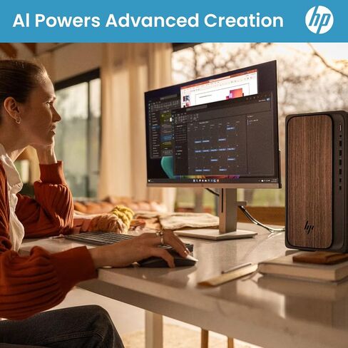 HP Envy AI Copilot Pro Business Desktop, Intel Core i7-14700, NVIDIA GeForce RTX 3050, 32GB RAM, 1TB SSD, RJ45, Wi-Fi 6, Windows 11 Pro, Black, with ADATA 512GB External SSD Bundle in Saudi Arabia