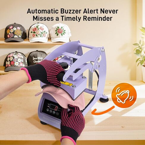 Heat Press Machine for T Shirts, 15"x15" Auto Shirt Press Machine w/ 4 Memory Modes, 15 Mins Auto-Off, Precise Temp/Timer Control, Fast Even Heat for Sublimation, HTV, Heat Transfer Projects in Saudi Arabia