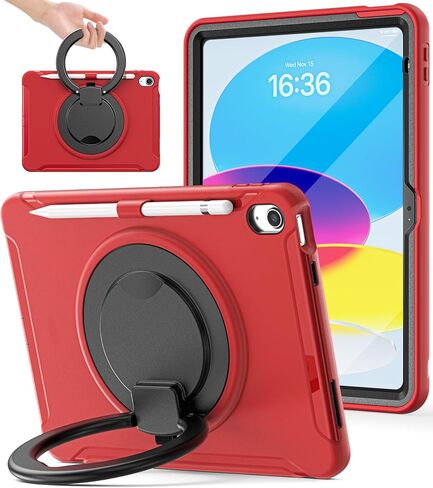 BATYUE Shockproof Case for iPad A16 11th / 10th Gen, Pink in Kuwait