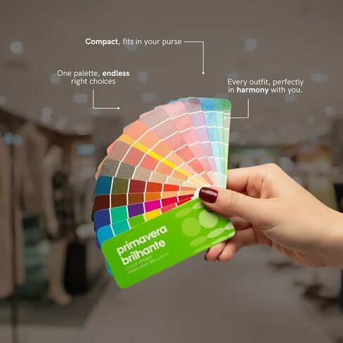 متعددة اللغات Cool Summer Palette Color مروحة من الاستوديو Immagine ، دليل الألوان المخصصة لتوفير التكاليف ، والتسوق الذكي ، والزي وخطط خزانة ؛ فيرانو فريو/فيراو فريو in Saudi Arabia