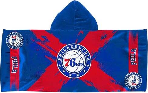 شمال غرب فيلادلفيا 76ers NBA Cross Out Youth مقنعين منشفة من الألياف الدقيقة 22 × 51 بوصة in Saudi Arabia