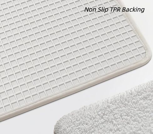 حصيرة حمام موجة المحيط الأزرق ، سجاد حمام غير تقليدي لطيف للديكور الساحلي الشاطئ البحري ، حصيرة دش معنقدة عصرية 30 "× 20" (الأزرق) in Kuwait