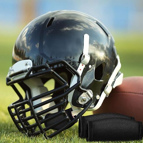Libima 4 Pieces Small Size Football Chin Strap Cover Men's Chin Strap Pad Helmet Pad in Saudi Arabia
