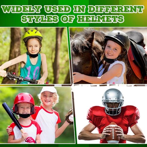 Libima 4 Pieces Small Size Football Chin Strap Cover Men's Chin Strap Pad Helmet Pad in Saudi Arabia