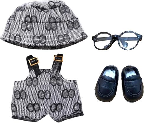 17cm Doll Clothes – Luxury High-End Skirt Set for Doll Clothes, Premium Fashion Outfit with Accessories, Perfect for Collectors & Everyday Wear, Chic 17cm Dolls (Style C) in Saudi Arabia
