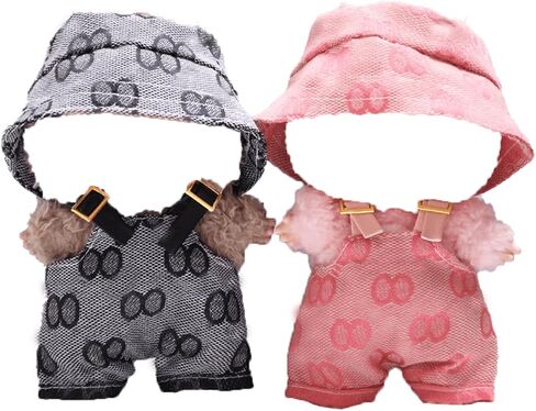 17cm Doll Clothes – Luxury High-End Skirt Set for Doll Clothes, Premium Fashion Outfit with Accessories, Perfect for Collectors & Everyday Wear, Chic 17cm Dolls (Style C) in Saudi Arabia