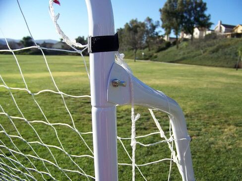 12 x 6 Ft. Powder Coated Galvanized Steel Soccer Goal w/Net. 12x6 Foot AYSO Regulation Size Portable Training Aid. Ultimate Backyard Goal, All Weather, One Year Warranty. New in Saudi Arabia