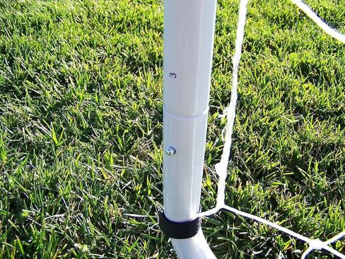 12 x 6 Ft. Powder Coated Galvanized Steel Soccer Goal w/Net. 12x6 Foot AYSO Regulation Size Portable Training Aid. Ultimate Backyard Goal, All Weather, One Year Warranty. New in Saudi Arabia