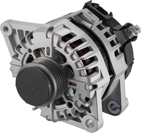 Alternator Compatible with Hyundai Elantra, Elantra GT, Elantra Coupe, Compatible with Kia Soul Forte, Forte5, Forte Koup, L4 2.4L, 2.0L/1.8L L4, Fit for 11610 FG10T011 37300-2E200 2610428 in Saudi Arabia