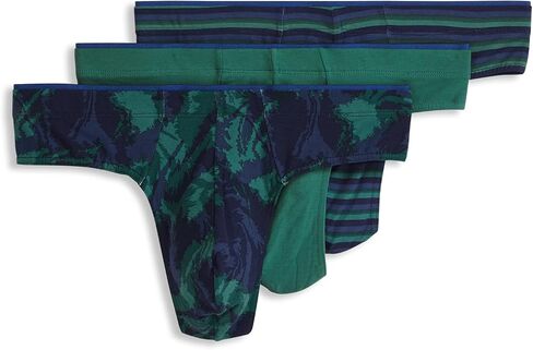 ملابس داخلية للرجال للرجال True Thong - 3 عبوات ، أزهار أزهار ، XL in Kuwait