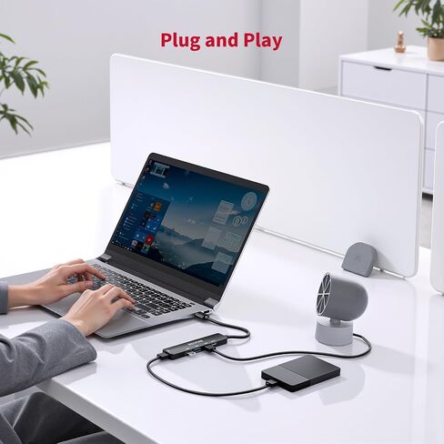 USB 3.0 HUB ، 4 PORT USB HUB FLITTER ، محول USB المحمول MINI Multiport Expander لسطح المكتب ، الكمبيوتر المحمول ، وحدة التحكم للألعاب ، محرك أقراص محرك الأقراص الصلبة ، الطابعة ، الكمبيوتر ، لوحات المفاتيح in Kuwait