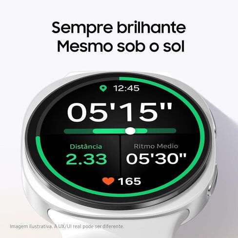 سامسونج جالاكسي واتش 8 | 44 ملم | ساعة ذكية بتقنية الذكاء الاصطناعي مع شاشة AMOLED مقاس 1.47 بوصة، نظام تشغيل Wear 6، شبكة Wi-Fi، بلوتوث، معدل ضربات القلب، جهاز تعقب اللياقة البدنية GPS | IP68، MIL-STD-810H | الطراز الدولي L330 | مع شاحن سريع، جرافيت in Saudi Arabia