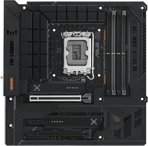 ASUS PRIME B760M-A-CSM Intel B760 (LGA 1700) MATX CSM Motherboard PCIE 4.0 ، DDR5 ، 2X M.2 ، 2.5GB LAN ، DP ، 2X HDMI ™ ، SATA 6 GBPS ، USB 3.2 Type-C ، Aura Sync ، ASus Control Center Express in Kuwait