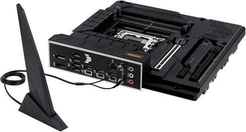 ASUS PRIME B760M-A-CSM Intel B760 (LGA 1700) MATX CSM Motherboard PCIE 4.0 ، DDR5 ، 2X M.2 ، 2.5GB LAN ، DP ، 2X HDMI ™ ، SATA 6 GBPS ، USB 3.2 Type-C ، Aura Sync ، ASus Control Center Express in Kuwait