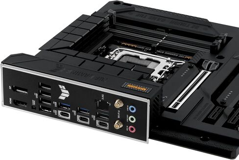 ASUS PRIME B760M-A-CSM Intel B760 (LGA 1700) MATX CSM Motherboard PCIE 4.0 ، DDR5 ، 2X M.2 ، 2.5GB LAN ، DP ، 2X HDMI ™ ، SATA 6 GBPS ، USB 3.2 Type-C ، Aura Sync ، ASus Control Center Express in Kuwait