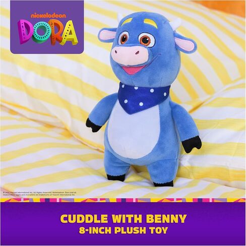 Dora Official Boots Plush Doll, Educational Toys, Plush Toys, Stuffed Monkey for Ages 3 and Up, 8" in Saudi Arabia