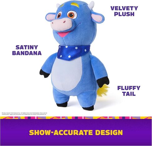 Dora Official Boots Plush Doll, Educational Toys, Plush Toys, Stuffed Monkey for Ages 3 and Up, 8" in Saudi Arabia
