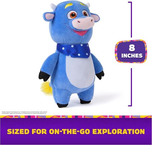 Dora Official Boots Plush Doll, Educational Toys, Plush Toys, Stuffed Monkey for Ages 3 and Up, 8" in Saudi Arabia