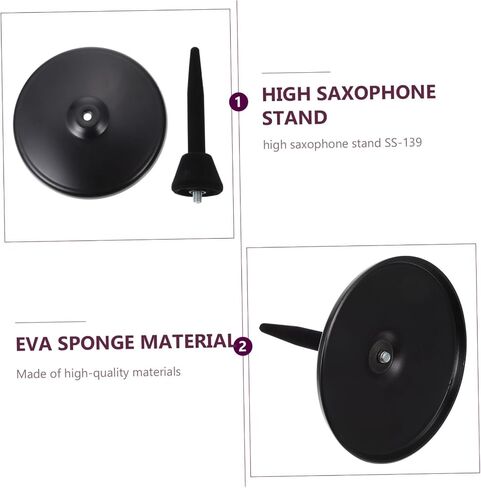 Portable Flute Stand with Round Bottom Support Stable Clarinet Holder Instrument Accessory for Home and Shop Display Sturdy Construction for Long-term Use in Saudi Arabia