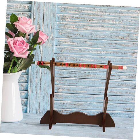 Multilayer Flute Display Rack Portable Desktop Holder for Woodwind Instruments Space-saving Horizontal Flute and Piccolo Stand with Height for Musicians and Collectors in Saudi Arabia