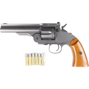 مسدس بارا شوفيلد رقم 3 CO2 BB | مسدس BB طبق الأصل لعام 1875 | أسطوانة مقاس 5 بوصات، إطار معدني كامل، أسطوانة واقعية ذات 6 طلقات، 400 إطارًا في الثانية in Kuwait