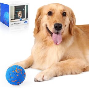 Smart Interactive Dog Toys,Vibrating Dog Ball,Dog Chew Toys,Balls for Dogs，Chew-Proof Shell,Automatic Moving/Bouncing/Rotating, E-TPU Material,Ip68 Waterproof in Saudi Arabia