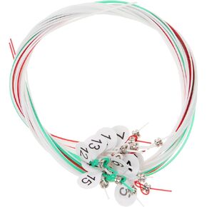 SUPVOX 15pcs Lyre Strings Replacement for Harp Sturdy Accessories for Beginners and Professionals Easy to Install for Classical Music Learners in Kuwait