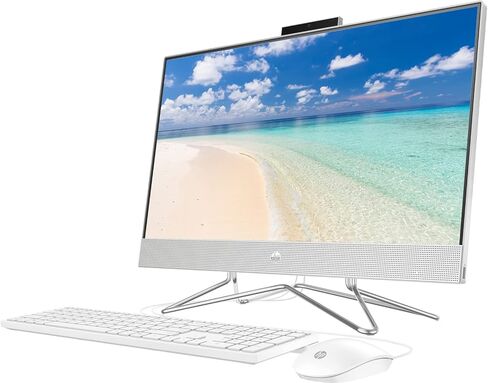 HP 27 inch All-in-One Desktop PC - FHD Touchscreen, 64GB DDR5 RAM, 4TB SSD, Intel Ultra 7-155U (up to 4.8GHz), Intel UHD Graphics, Windows 11 Pro, Wi-Fi 6, HDMI in Saudi Arabia