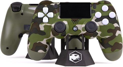 Battle Beaver Smartpad FPS لـ PS4 مع Rutbles Out و TMR ، USB-C ترقية ، X/O ، المشغلات الذكية ، المصد الذكي ، لوحة ذكية كاملة ، حافظة سوني منتصف الليل الأزرق/الأسود in Kuwait